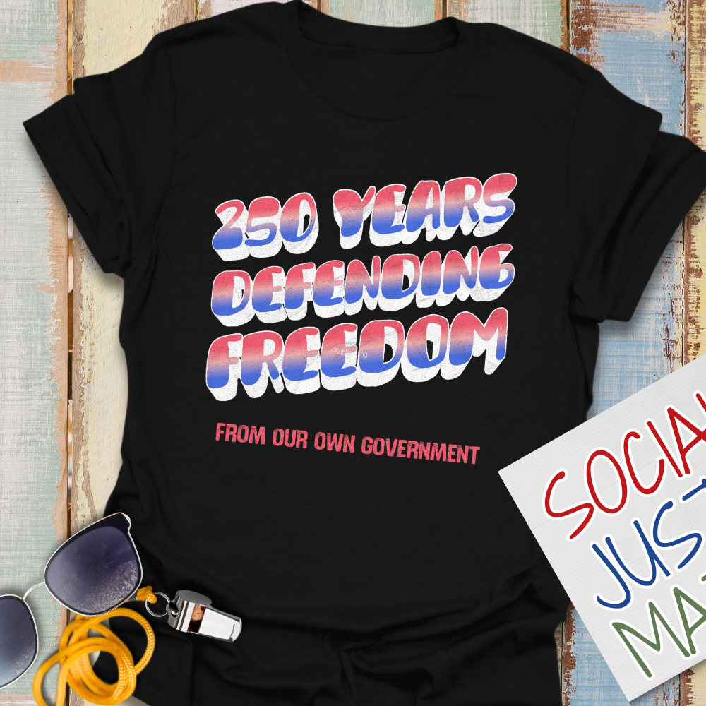 250 Years Defending Freedom - Unisex Softstyle T-Shirt
