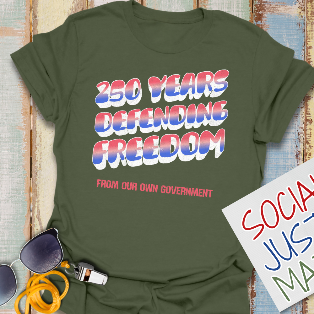 250 Years Defending Freedom - Unisex Softstyle T-Shirt