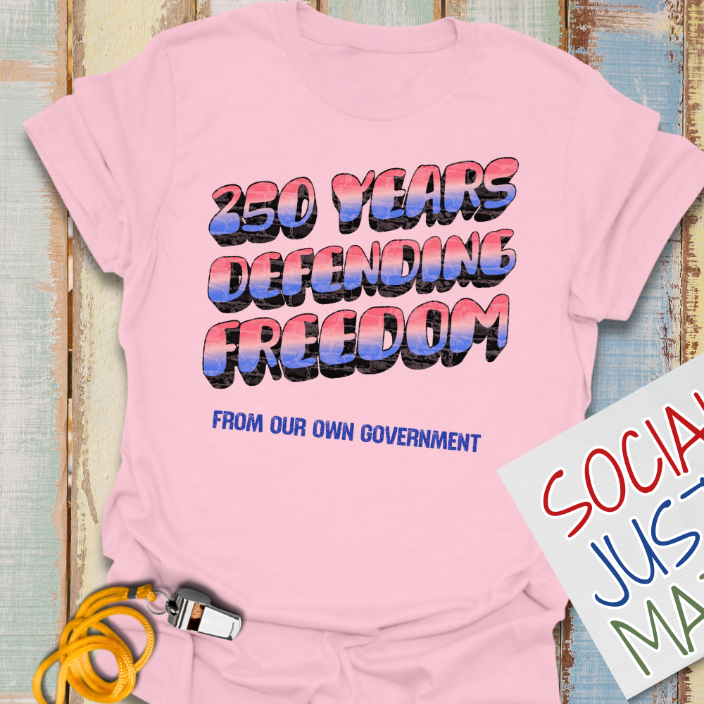 250 Years Defending Freedom - Unisex Softstyle T-Shirt