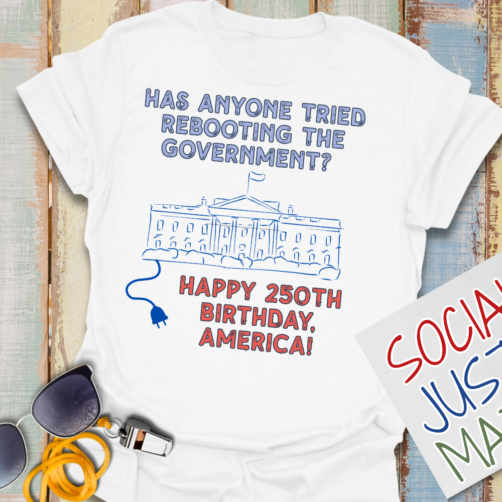 Reboot the Government - Unisex Softstyle T-Shirt