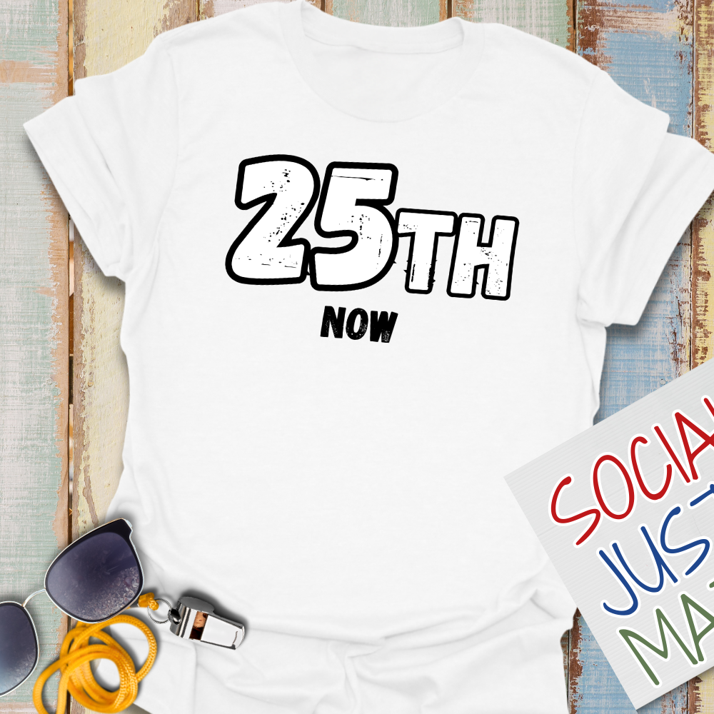 25th Now! - Unisex Softstyle T-Shirt
