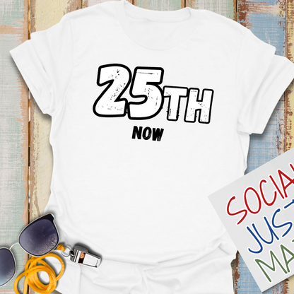 25th Now! - Unisex Softstyle T-Shirt