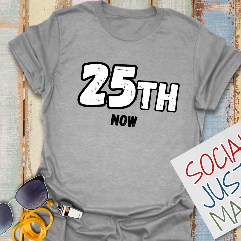 25th Now! - Unisex Softstyle T-Shirt