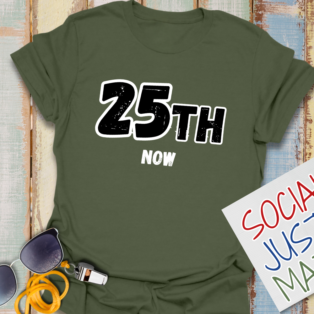 25th Now! - Unisex Softstyle T-Shirt