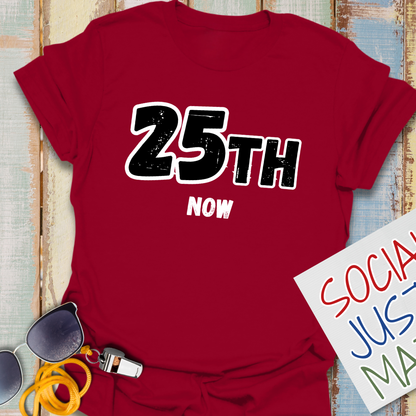 25th Now! - Unisex Softstyle T-Shirt