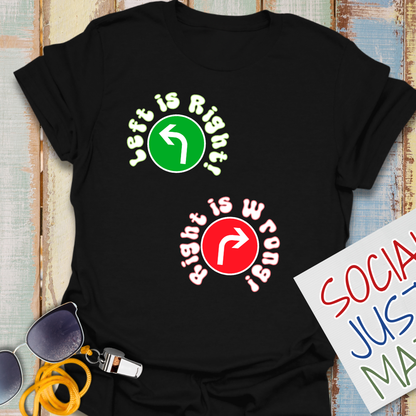 Left is Right! - Unisex Softstyle T-Shirt