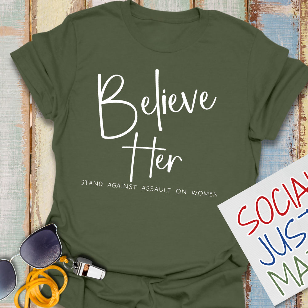 Believe Her - Unisex Softstyle T-Shirt
