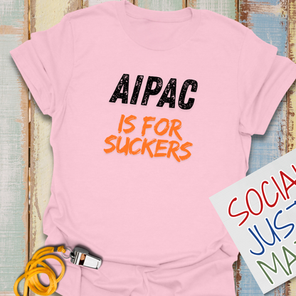 AIPAC is for Suckers - Unisex Softstyle T-Shirt