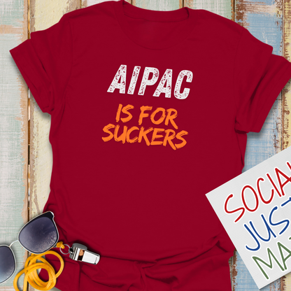 AIPAC is for Suckers - Unisex Softstyle T-Shirt