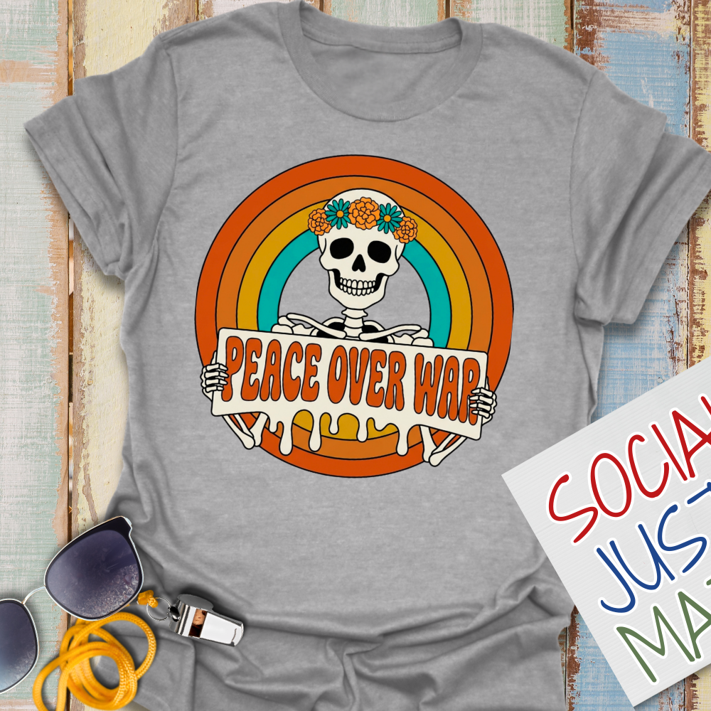 Peace Over War - Unisex T-shirt