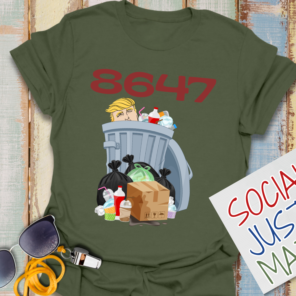 8647 Garbage DJ T - Unisex T-Shirt